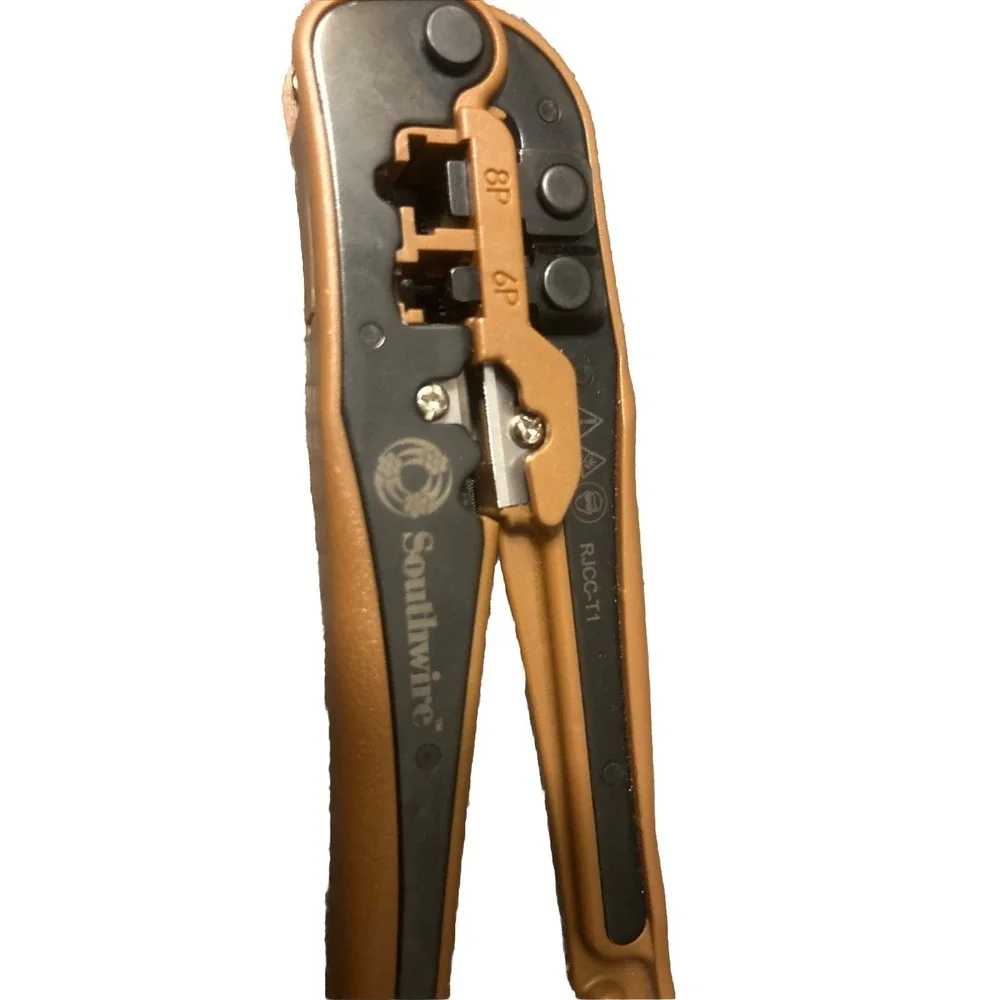 Southwire RCJJ-T1 Phone and Data Crimp Tool Used Great Condition